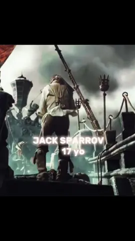 Jack sparrow young and now#jacksparrow #piratesofthecaribbean #potc 