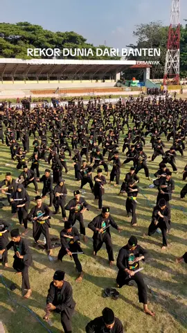 Rekor Dunia Persembahan Tapak Paguron se-Banten untuk Indonesia #pencaksilat  #rekormuri #banten 