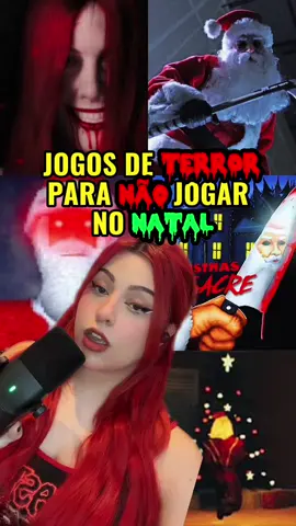 Jogos de TERROR para NÃO JOGAR no NATAL #jogosdeterror #natal #assustador #medo 