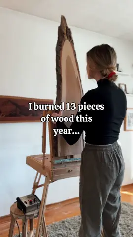 My 2023 art recap. All artworks are burnt by hand. Did any of these pieces resonate with you? Name your favourite I’d love to hear 😊 As always, thank you for an incredible year of support & following my art journey. Thank you for being here. This year has been transformational for my growth as an artist. I dived into some new experiences such as selling originals, partnering with corporations, hosting a live online 3 hour masterclass & speaking on a podcast. I learned a lot & I’m stoked to see what next year brings. I’m ending 2023 feeling whole-heartedly grateful & I get to kick off 2024 with new pyrography endeavours. One of them being I am teaching beginner & intermediate woodburning tutorials on YouTube throughout 2024. I can’t wait. 2024 will be full of new art, new wood, & new ideas. See you on the flip side🙏🏼 . . . . #woodburning #woodburningart #woodburningartist #pyrography #pyrographyart #pyrographyartist #woodart #artist #originalart #creativeart