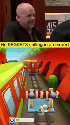 He REGRETS calling in an expert. #Pawnstars #Viking #Thebestpawn #Pawnshop #Rick #Chumlee