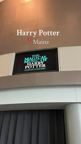 THE MAGICAL MUSIC OF HARRY POTTER #liveinconcert #harrypotter #themagicalmusicofharrypotter #mainz #reingoldhalle #hogwarts #joncampling 