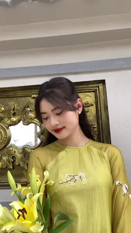 Clip áo dài đầu tiên của mình🇻🇳 #xh #aodai #makeup #makeupartist #makeupcodau #vietnam 