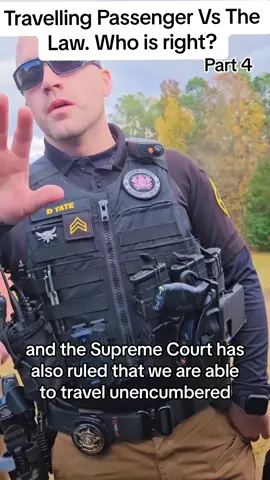 Travelling Passenger Vs The Law. Who is right? #police #policeofficer #policeoftiktok #policeman #trafficstop #law #lawyer #lawsuit #stoppingtraffic #officer #officersoftiktok #usa_tiktok #auditcop #powertrip #foryourpage #🇺🇸 