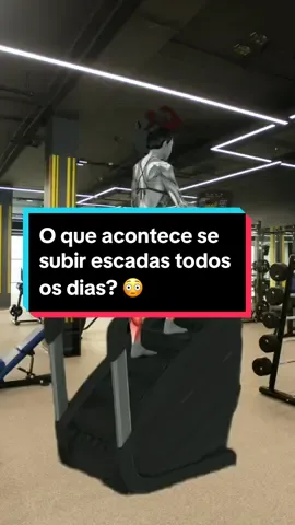 O que acontece se subir escadas todos os dias ? #treinofeminino #vidafitness💪 
