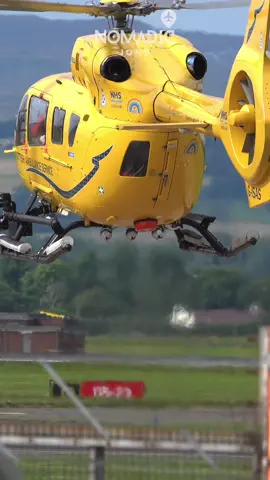Scottiah Air Ambulance! #nomadicjono #scottishairambulance #scottishambulanceservice 