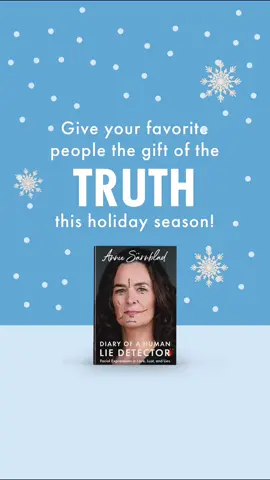Give your favorite people the gift of the TRUTH this holiday season! Diary of a Human Lie Detector: Facial Expressions in Love, Lust, and Lies (link in bio!) #microexpressions #facialexpressions #emotions #dating #relationships #Love #friendship #kindness #trauma #liedetection #bodylanguage #ibpa #indieauthor #indieauthorsoftiktok #selfhelpbooks #indiepublishing #booklove #BookTok #FYP 