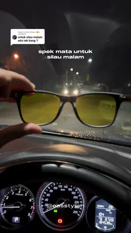 Replying to @SomeOnee 🫵 spek untuk silau malam ✨🌛 tekan bag kuning 