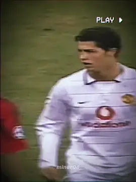 Young Ronaldo plays against AC Milan 🥵☠️#football #Soccer #miner04 