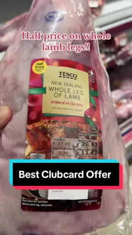 @Tesco Blessing us with Christmas Deals #clubcard #tesco #supermarkets #lamb #christmas #offers #deals 
