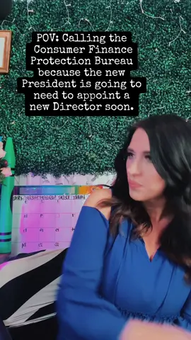 Maybe some of you can be my references? Would any of you vouch for me? Wonder if you HAVE to work there to become the Director? 😝😍 #cfpb #iloverohit #newcareerpath #consumeradvocate #goals #consumerfinancialprotectionbureau #consumeradvocacy2024 