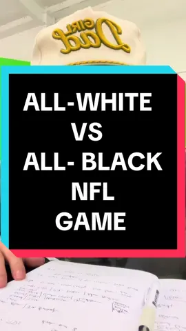 NFL All-White vs All-Black Bowl proposed by Rashard Mendenhall Parameters + the White roster #nfl 