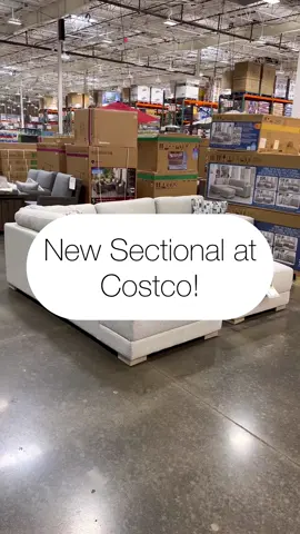 New Sectional today at Costco!