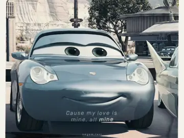 #MCQUEEN & #SALLYCARERRA :: ive been trying to talk to some of my moots js to be friendly but ig it doesnt work lmfao #mcqueenandsally #sallycarreraedit #cuties #cars2006edit #cars2006 #fyp #viraledit #teyamlvrr 