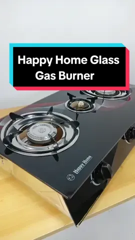 Happy Home Glass Gas Burner #happyhome #glassburner #temperedglass #highquality #ttsbudolfinds #longervideos #affordable #stove #3stove 