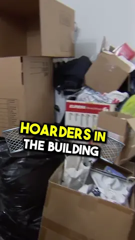 3 hoarders in 1 apartment building #realestate #business #facts