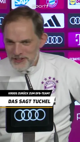 Die Gerüchte um eine Toni-Kroos-Rückkehr beim DFB-Team lassen nicht nach. Jetzt wurde auch Tuchel zum Comeback gefragt👀 #sport1  #sport1news  #totalvideo  #fcbayern  #tuchel  #kroos