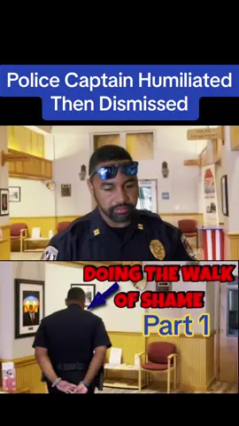 Police Captain Humiliated Then Dismissed #police #humiliated #dismissed #policeofficer #policechase #policeman #stealing #Floridahome #arrested #caughtoncamera #stolen #foryou #foryoupage #fyp #usa_tiktok #usa🇺🇸 