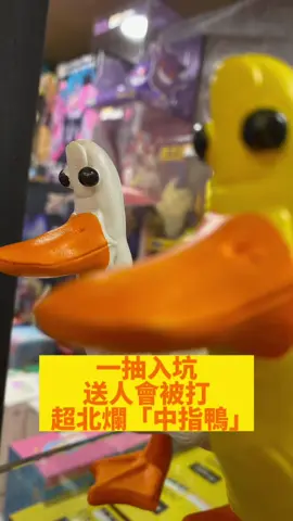 交換禮物首選-中指鴨 #禮物 #交換禮物 #聖誕節 #一抽入坑 #嘉義玩具店 