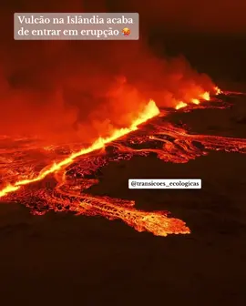 Hoje, dia 18 de dezembro de 2023, na região de #Reykjanes que fica no sudoeste da Islândia, o vulcão entrou em erupção.  As imagens são chocantes. A cidade foi evacuada já há alguns dias. Isso vai afetar o clima? 🥵 Trarei mais notícias. #vulcao #island #erupcao #finaldeano #2023