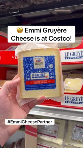 🤩 Level-up your holiday meals with Emmi Le Gruyère AOP, available at Costco! #EmmiCheesePartner This is my FAVORITE cheese for sharing with family & friends! 🥰 It has notes of candied walnuts, dried fruit, and spice! 😋 It’s made in Switzerland with three simple ingredients, is AOP credited, and has the blue label…so you know this is REAL Gruyère Cheese! 👏🏼 Find Emmi Le Gruyère AOP at @Costco, you’ll LOVE it! 🙌🏻 #EmmiCheeseUSA #costco 
