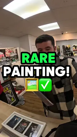 SUPER RARE PAINTING!! 🖼️www.cbestores.com 