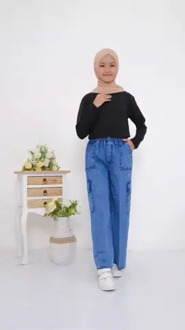Celana Jeans Cargo Anak perempuan#soundviral #soundf #fashionanakperempuan #cargo #CELANACARGO #celanacargo #kulotcargoanak 