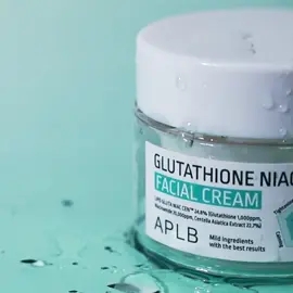 APLB Glutathione Niacinamide Cream Helps strengthen the moisture barrier on sensitive skin to prevent moisture loss It helps, and gives a clean feeling without being greasy :) 😇 #APLB #APLB_offical #beauty #kbeauty #motd #skin #skincare #moisturizer #facialcream #facemoisturizer #koreanskincareproducts #glutathione #niacinamide #centellacream #skincareproducts #cosmetics #glowingskin #healthyskin #skincareproducts #koreancosmetics