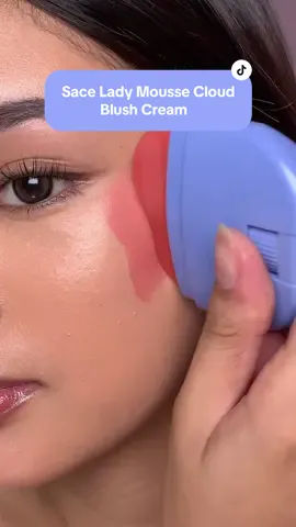 Super easy lang gamitin! 😍💗💗 #SaceLady #SaceLadyBlushCream #BlushCream