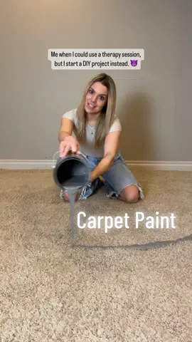 The carpet had it coming. Any guesses what I’ll be doing for flooring down here? #diyproject #diytiktok 