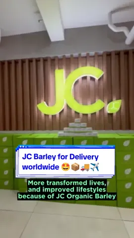 The Most-Trending and the Best-Tasting Barley Juice: JC Organic Barley boxes ready for delivery worldwide! 📦🚚✈️ Have you ordered yours? 🤩 🛒Order now at shop.jcpremiere.com #JCOrganicBarley #JCPremiere #Trending #Viral #ichoosejc #JC 
