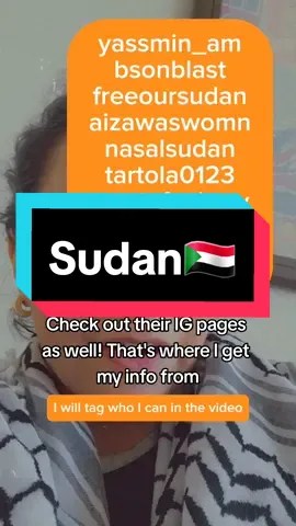 What's going on in Sudan?🇸🇩 I've tagged a bunch of accounts I've been learning from. I gotta say @bsonblast is my go to if you need daily clear concise info but there are many others as well.  #KEEP_EYES_ON_SUDAN💔 #SUDAN_IS_BLEEDING💔 #SAVE_SUDAN💔 #TALK_ABOUT_SUDAN💔 #STOP_WAR_IN_SUDAN💔 #انقذوا_السودان💔 #اوقفوا_حرب_السودان💔 #السودان_ينزف💔