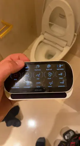 The only way to use a toilet #heatedseat #bidet #kohler #toilet #plumber 