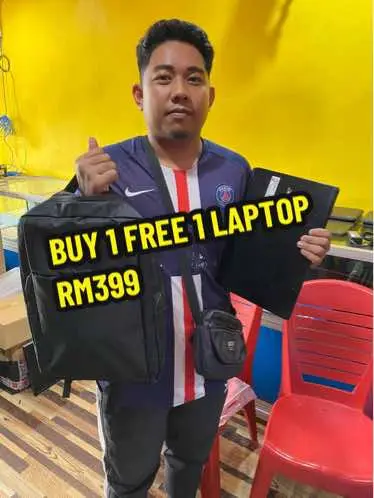 Alhamdulillah terima kasih kakak dan abang beli laptop dgn HSA TECHNOLOGY. Sekarang kita ada buat lagi tau #b#buy1free1laptoperendah Rm399 tau . Fuhh berbaloi ni bayar 1 harga tapi dapat dua laptop😍😍 Tunggu apa lagi genggg cepat dapatkan dekarang tau sebelum stok yilleks 🥲🔥 #k#kedailaptopkelantanlaptopmurah