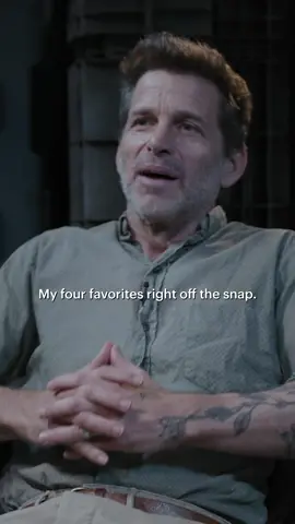 Four Favorites with Zack Snyder ✨ Rebel Moon - Part One: A Child of Fire is stresming on @Netflix this Friday. #fyp #foryou #filmtok #letterboxd #movie #movietok #zacksnyder #fourfavorites #movies #favoritemovie 