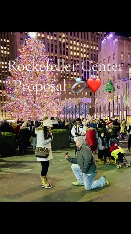 Name a better proposal.. i’ll wait!  Four years ago, @blakebeckmann1 asked me to be his wife in the most magical part of New York City at Christmas time, @Rockefeller Center! The best and most appropriate proposal for a Christmas loving couple! ❤️🎄💍 #rockefellercenter #rockefellerchristmastree #newyork #newyorkcity #engagement #proposal #christmastiktok #magical 
