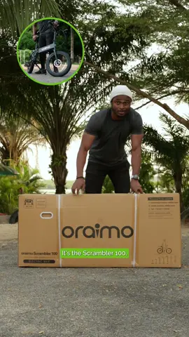 Unboxing the Oraimo Scrambler 100 Electric Bicycle Motor	- 750W (Peak 1000W) Max Speed	- 20 MPH Use discount code IZZI at the oraimo store for 5% discount or use link in bio.  Watch out for part 2! 