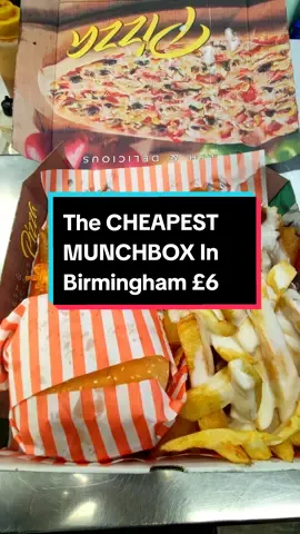 I've managed to find another Munchbox in Birmingham! This one is an absolute bargain and the CHEAPEST one to date! At £6 📍Hajee Ghani, Sparkhill, Birmingham #birminghamfood #munchbox #cheapfood #budget #valueformoney #foodvlog #foodvlogger #birmingham #Foodie #b11 #sparkhill #fastfood 