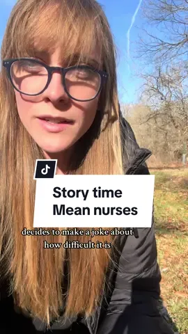 Why CAN nurses be so mean??! The callous nature of what my sister witnessed by these two nurses is just disturbing. Fyi, I have a bad haricut right now. @Lo #meannurse #meannurses #nursesoftiktok #bully #fyp 