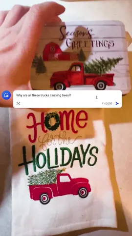 the perfect match #Microsoft #FYP #HappyHolidays #AI #HolidayTree #LittleRedTruck 