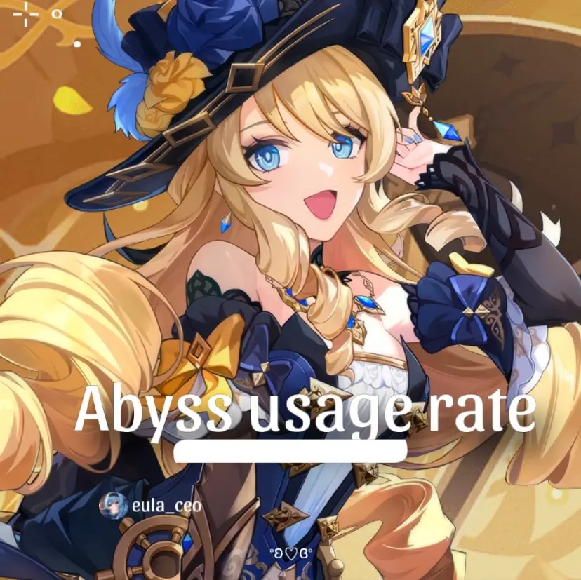 ❏ :: abyss usage rate! ❆ hope it helps 🤍 - i cant wait for navia to be in them also cant wait to get her 🥲 #GenshinImpact #genshin #fyp #f2p #guide #build #abyss  