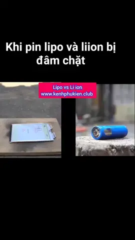 Sự khác biệt giữa pin lipo và pin liion. #xedien #suaxedientainha 