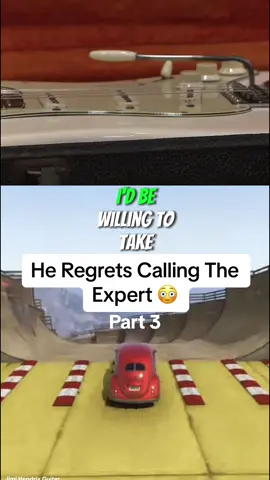 He REGRETS calling the EXPERT 😱 #fyp #foryou #foryoupage #viral #xyzbcafypシ #pawnshop #pawnstars #rare #guitar #jimihendrix #hendrix 