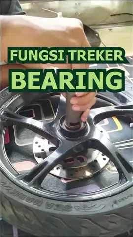 TREKER FUNGSINYA APA SIH?  #trekerbearing #trekercvt #treker #Alat Treker Velg Mio #servismotor 