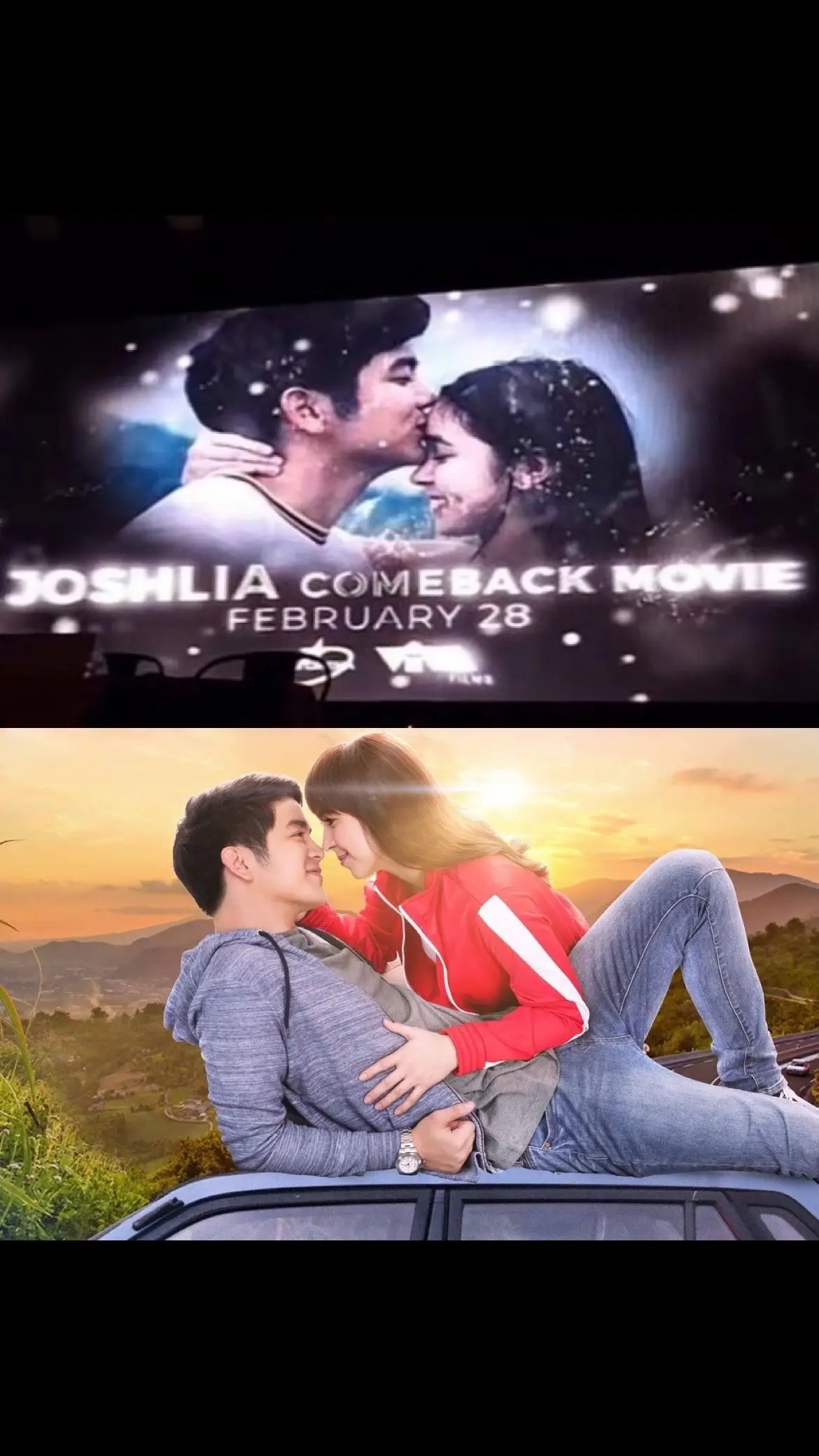 SAVE THE DATE FEBRUARY 28, 2024! The Comeback movie ng JoshLia under Star Cinema and Viva Films, nakatakdang ipalabas sa sinehan sa February 28! ✨❤️💚💙 #foryou #fyp #abscbn #philippines #joshlia #juliabarretto #joshuagarcia #starmagic #starcinema #vivafilms