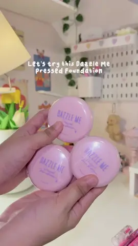 I love this powder foundation!! natatago talaga yung pimples!!💖💖💖 #fyp #dazzlemeph #dazzlemepressedfoundation #musepressedfoundation 