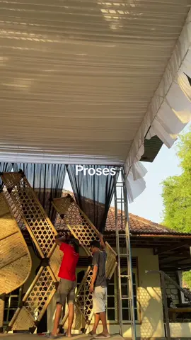 Proses pasang. #fyp #fypシ゚viral #dekorbambu #dekorwedding #dekorhits #dekorfestival #dekorbudaya#dangdut #sounviral