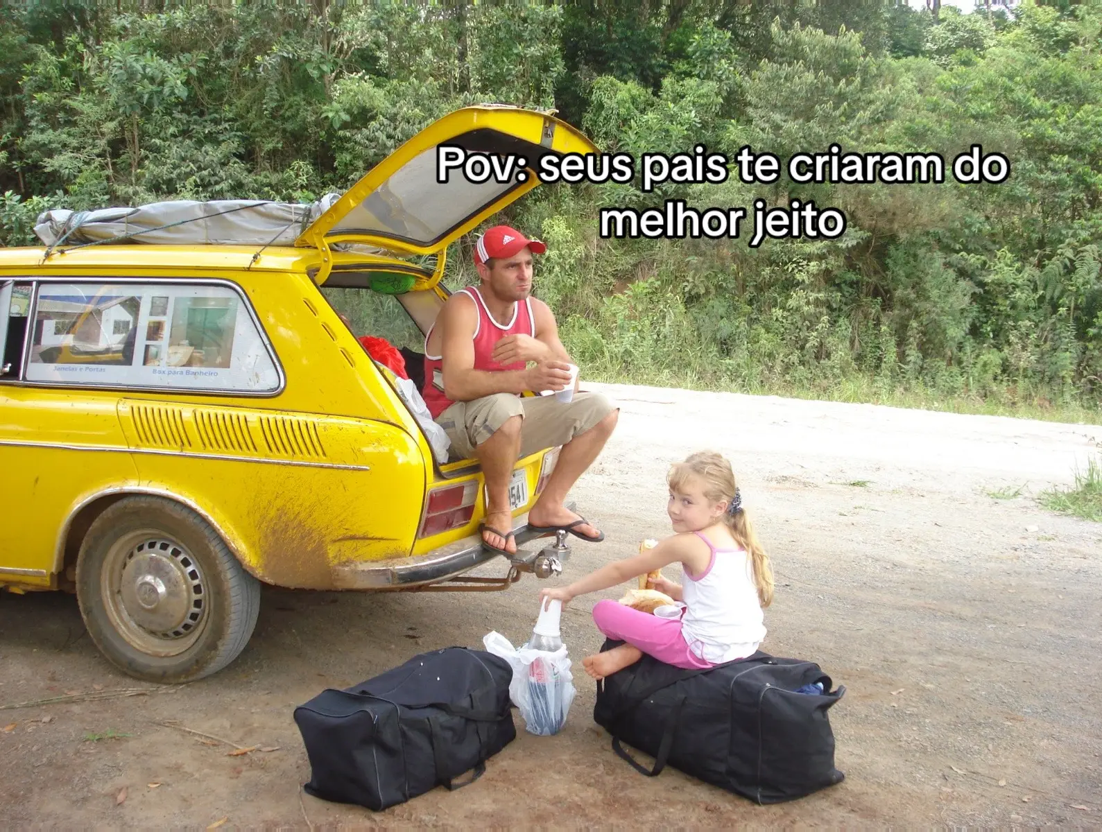 Da pra fazer muitas partes com mais histórias :) A vida é uma maravilha e voce nao precisa de muito dinheiro pra isso ✌🏻 #familia #pov #vivencias #hippie 