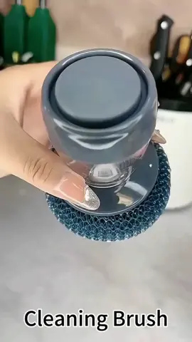 Dishwashing wire brush with detergent container, very useful! #goodthing #dishwashing #wire #brush #detergent #container #useful #recommendations  @Rebecca 