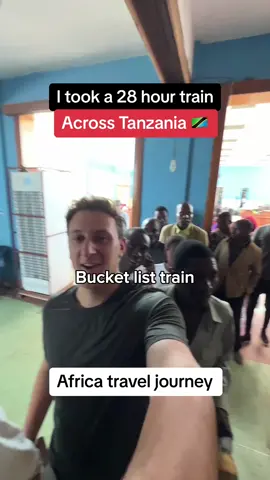 I took a 28 hour train across Tanzania! Welcome to the Tazara Rail, a local train service that takes you all the way across Tanzania from Mbeya to Dar es Salaam.  This train is full of delays and uncertainty but it is a once in a lifetime must do activity!  20$ per person for a first class cabin 2-4$ meals served to you on the train On train bar and restaurant and beautiful views as you make it across the country!  Follow @benbookstheworld on my journey across Africa  #tazara #tazaratrain #traintravels #overlandingafrica #visittanzania🇹🇿 #tanzaniatourism #localtraveller #travelvlogging #daressalaam🇹🇿 #mbeyacity #bucketlisttravel #africatravels 